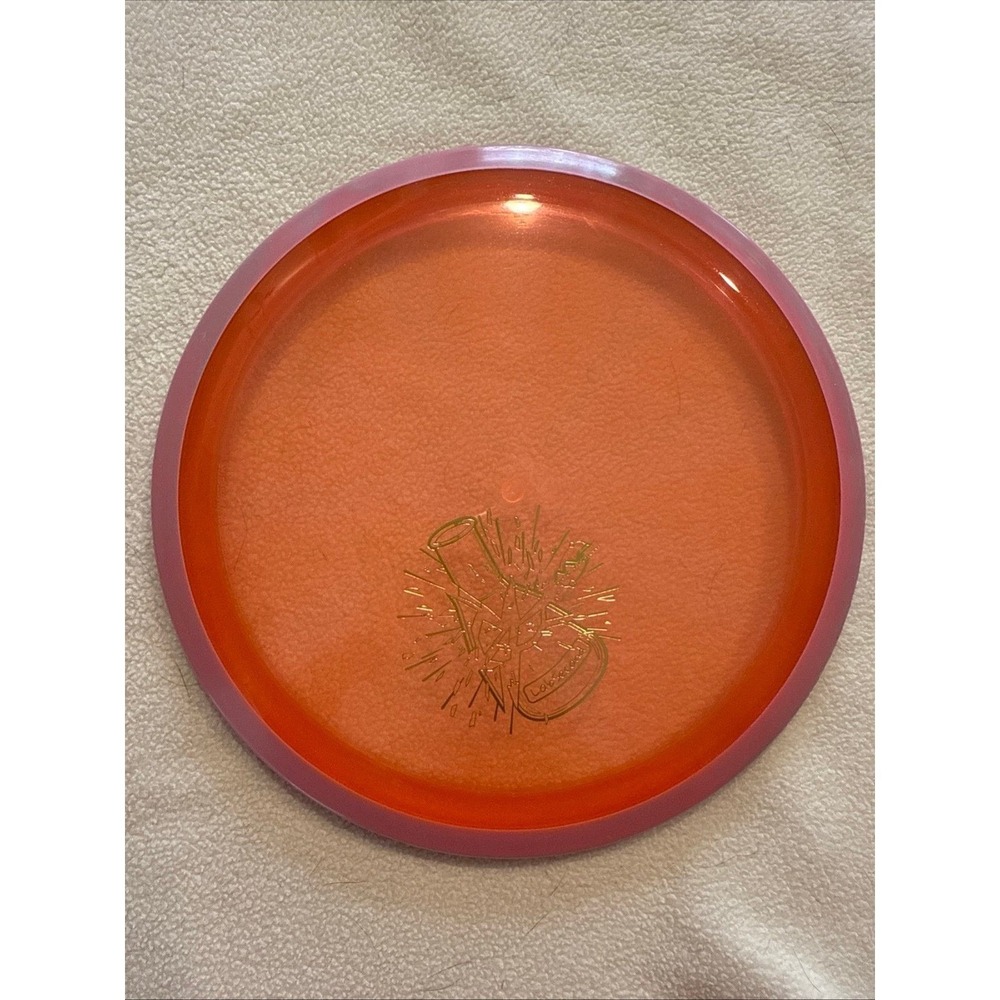 Axiom Discs Lab Second Proton Insanity Orange Pink Rim 175g Disc Golf Driver